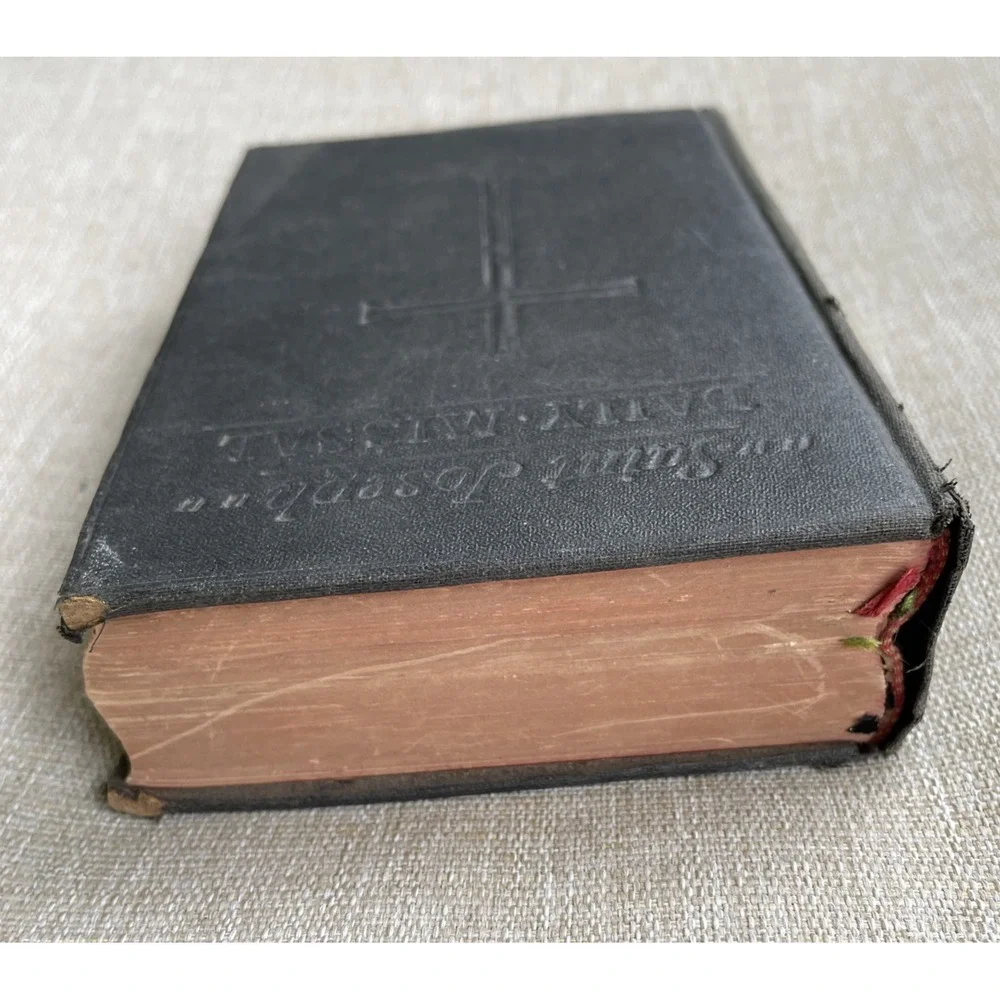 Saint Joseph Daily Missal 1956 Catholic Prayer Book Confraternity Revised Editio